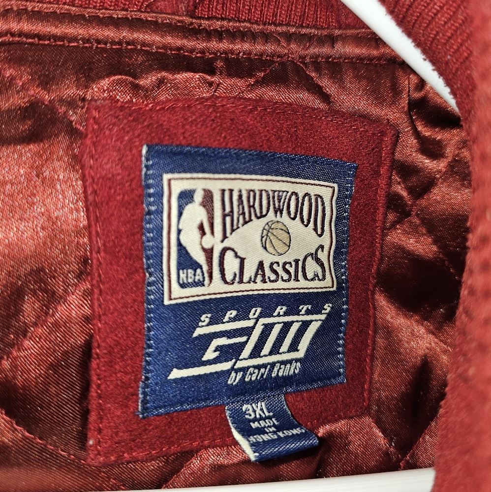 Hardwood Classic Cleveland Cavalier Throwback Varsity Jacket